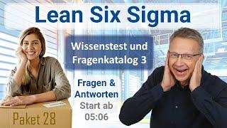 Lean Six Sigma Yellow Belt Fragenkatalog - Toyota Production System TPS und 6S – 28 #leansixsigma