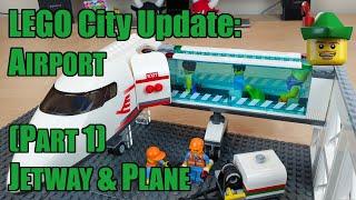 LEGO City Update - Airport Part 1 - Jetway & Plane MOC 7894 