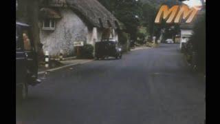 Isle of Wight Godshill 1960's old cine film 294