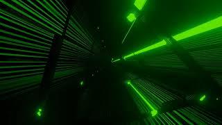 Green Laser Lights Motion Graphic Loop - Free HD VFX