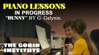 Piano Lessons in Progress | "Bunny" by G. Galynin. | The Gorin Institute