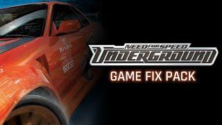 NFS Underground | Game Fix Pack (Cutscenes, Vinyls, Sound)