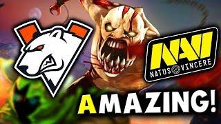 VP vs NAVI - AMAZING GAME! - LEIPZIG MAJOR DreamLeague 13 DOTA