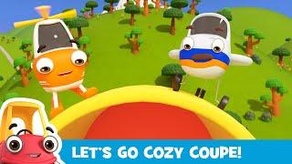 Just Hangaring Around | Let's Go Cozy Coupe  | Cartoon for Kids | Kids Show