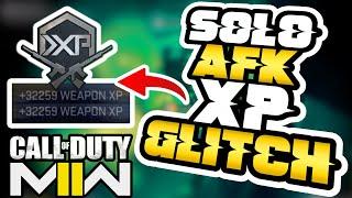 MW2 Glitches: AFK XP GLITCH SOLO MAX RANK EASY IN ONE GAME!