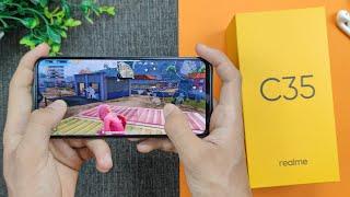 Realme C35 Pubg test | تجربة ببجي على ريلمي C35  !