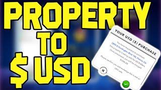 Upland - How to Property to USD