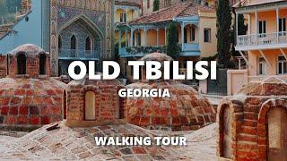 Walking through the streets of old Tbilisi | Tbilisi, Georgia walking tour 2023