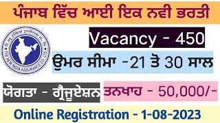 NIACL Recruitment 2023 | All India Vacancy | Latest Punjab Govt Jobs 2023