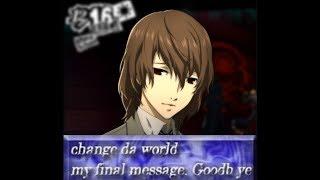 Akechi's Final Message (SPOILERS!)