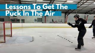 How to Lift the Puck in the Air: Beginner Adult Hockey Lessons