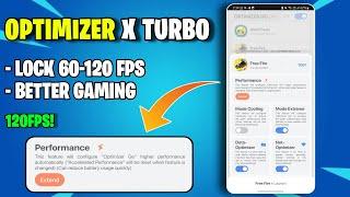 New!! Optimizer X | 120FPS game booster | Fix FPS Drop & Boost Performance | No Root! 