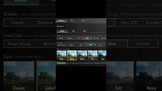 Oneplus 12R 120 fps || PUBG MOBILE GRAPHIC SETTING