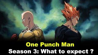 One Punch Man Season 3 plot: What to expect ?