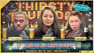 THIRSTY THURSDAY!! Britney, Sashimi, Trick Time & Johnny - Commentary by Charlie Wilmoth