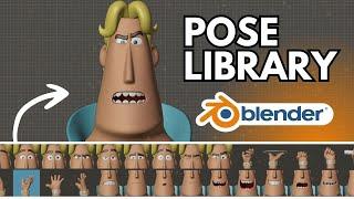 Comment utiliser la Pose Library sur Blender ?