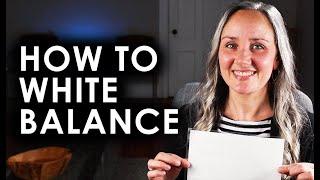 HOW TO WHITE BALANCE A CANON CAMERA - How To Set The White Balance On A Canon M50 - Filmmaking 101