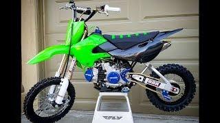 KLX110 Full Mod Build | Final Assembly | Part 9.