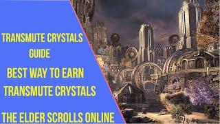 ESO Transmute Crystals Guide - Best Way to earn Transmute Crystals Elder Scrolls Online