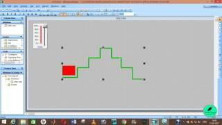 Stair Case Gui/Simulation/Animation In Wonderware Scada Intouch