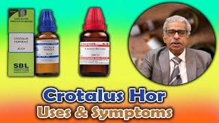 Homeopathy Medicine - Crotalus Hor -- Dr P.S. Tiwari