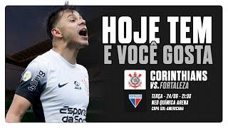 CORINTHIANS X FORTALEZA | PÓS-JOGO AO VIVO | COPA SULAMERICANA