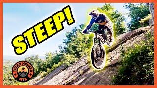 Riding the Rocks in Quebec at Bromont Bike Park