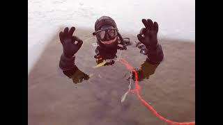 -15 °Celsius 5 °Fahrenheit, PADI ICE Diving in Latvia, diving club "Daivings" PADI MSDT instruktors