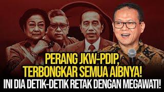 PERANG JKW-PDIP, TERBONGKAR SEMUA AIBNYA! INI DIA DETIK-DETIK RETAK DENGAN MEGAWATI!