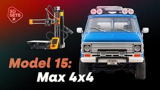 Model 15 Max 4x4 – your 3D printed expedition van.