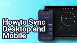 How to Sync your Exodus Desktop Wallet with Exodus Mobile App | Exodus Tutorial