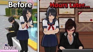 WHAT HAPPENS IF YOU STAY NEXT TO SENPAI FOR TOO LONG? - Yandere Simulator Myths