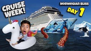 CRUISE WEEK ALASKAN ADVENTURE on The Norwegian Bliss!!!