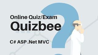 Online Quiz/Exam Project in ASP .Net MVC | Quizbee