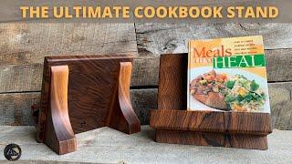 Ultimate Endgrain Cookbook Stand *** A KITCHEN NECESSITY *** iPad Stand