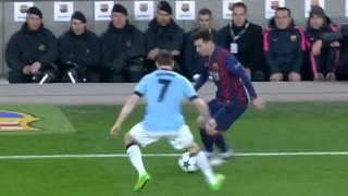 Lionel Messi • Amazing Nutmeg vs Manchester City (720p)