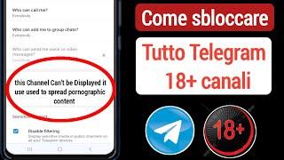 Come risolvere questo canale non può essere visualizzato su Telegram (2024) |  canale di Telegram