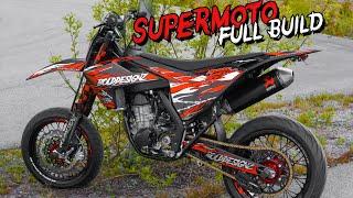 FULL SUPERMOTO Build | Mean Fe 450 PROJECT!