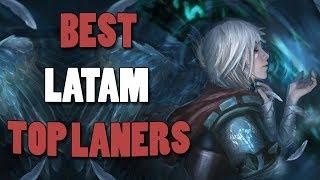 BEST LATAM TOP LANERS | (league of legends)