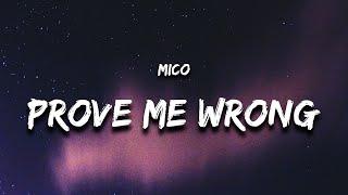 MICO - prove me wrong (Lyrics)