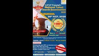 National Talent Search Examination-2020