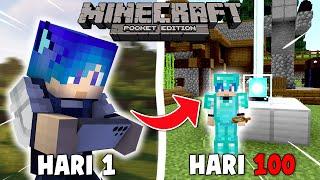 100 Hari Minecraft POCKET EDITION