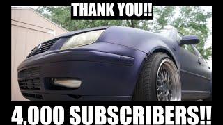 Drives: "4,000 Subscribers!!" MK4 Jetta 2.0 BIG Turbo [3]