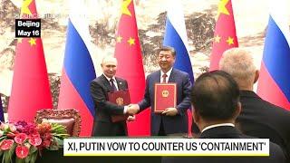 Xi Jinping and Vladimir Putin Vow to Cooperate Against US 'Containment'