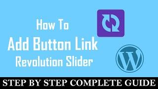 how to add button link in revolution slider