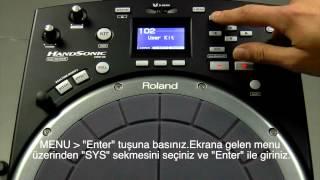 Roland HPD-20 / Sample Ses Paketi Yükleme