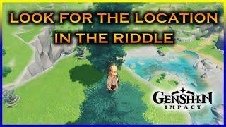 Genshin Impact: Look for the location in the riddle | Arcadian Treasure Hunt