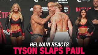 Mike Tyson SLAPS Jake Paul! | Ariel Helwani instant reaction (feat. Michael Rapaport guest cameo)