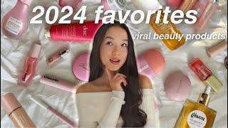 2024 FAVES | trendy viral beauty products!! *BEAUTY FAVORITES*