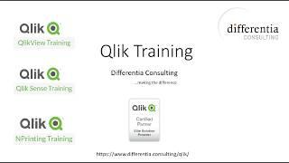 Qlik Training  - Differentia Consulting